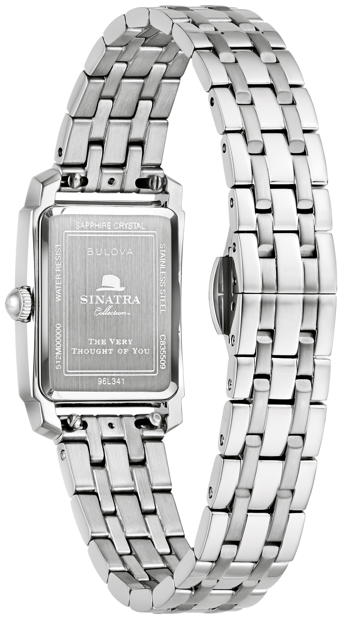 Bulova 96L341 — rear view