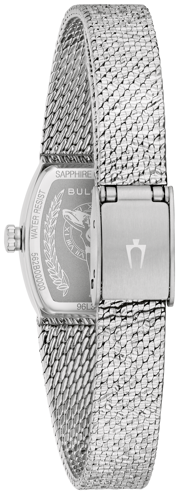 Bulova 96L343 — rear view