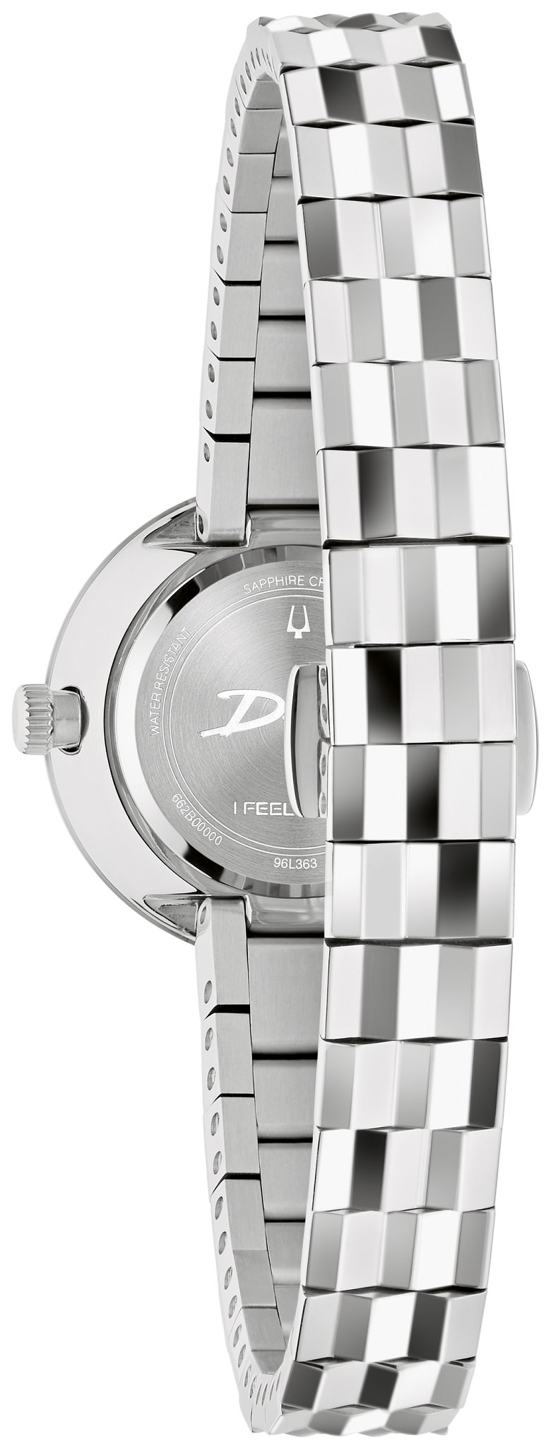 Bulova 96L363 — rear view