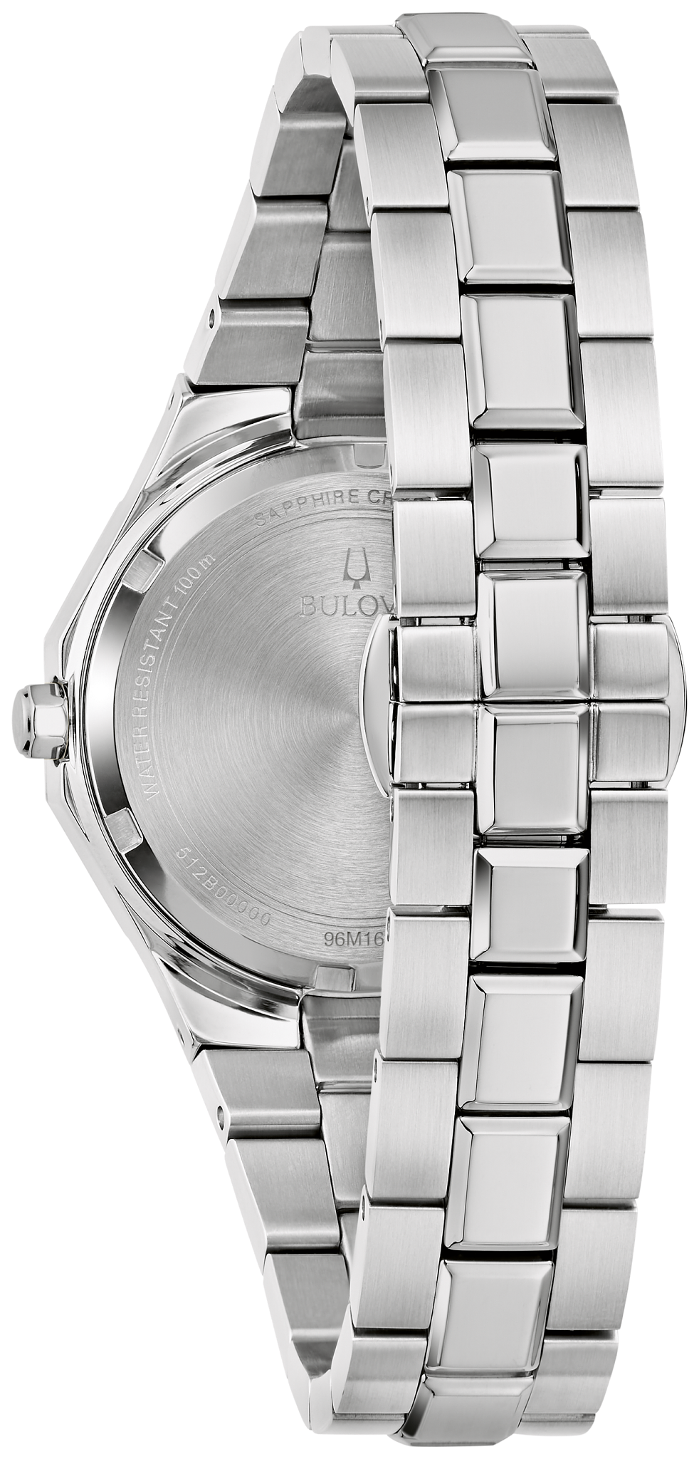Bulova 96M168 — rear view