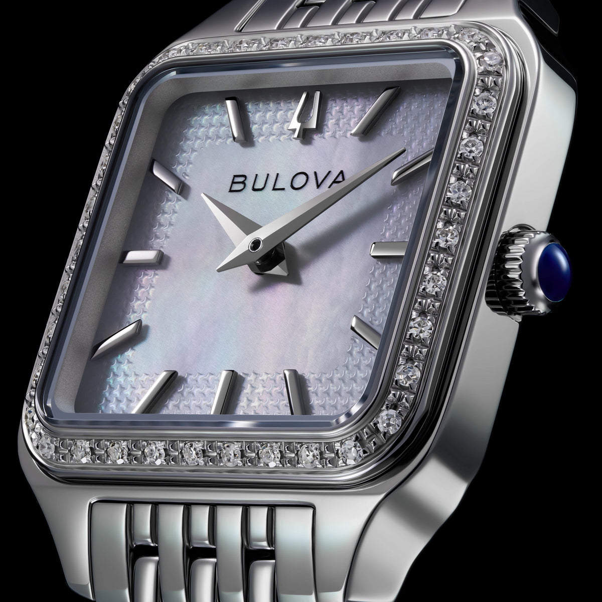 Bulova 96R256 — dial detail