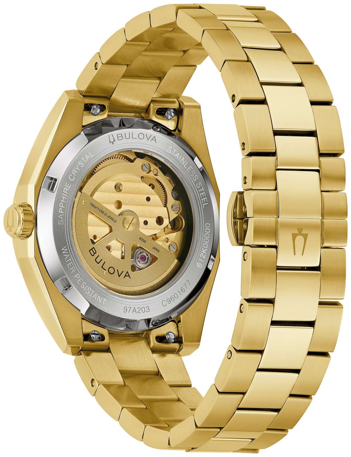 Bulova 97A203 — rear view