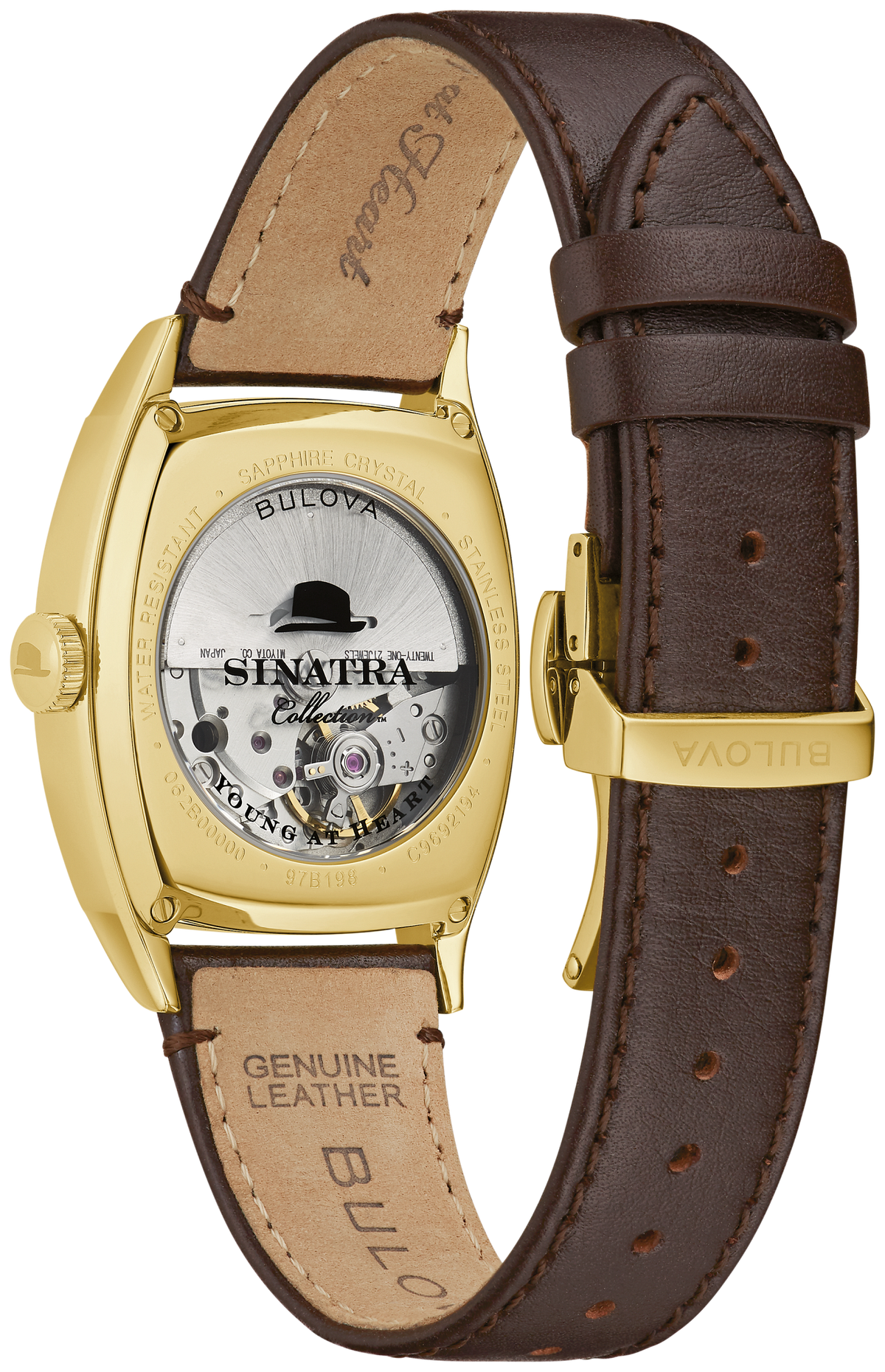 Bulova 97B198 — rear view