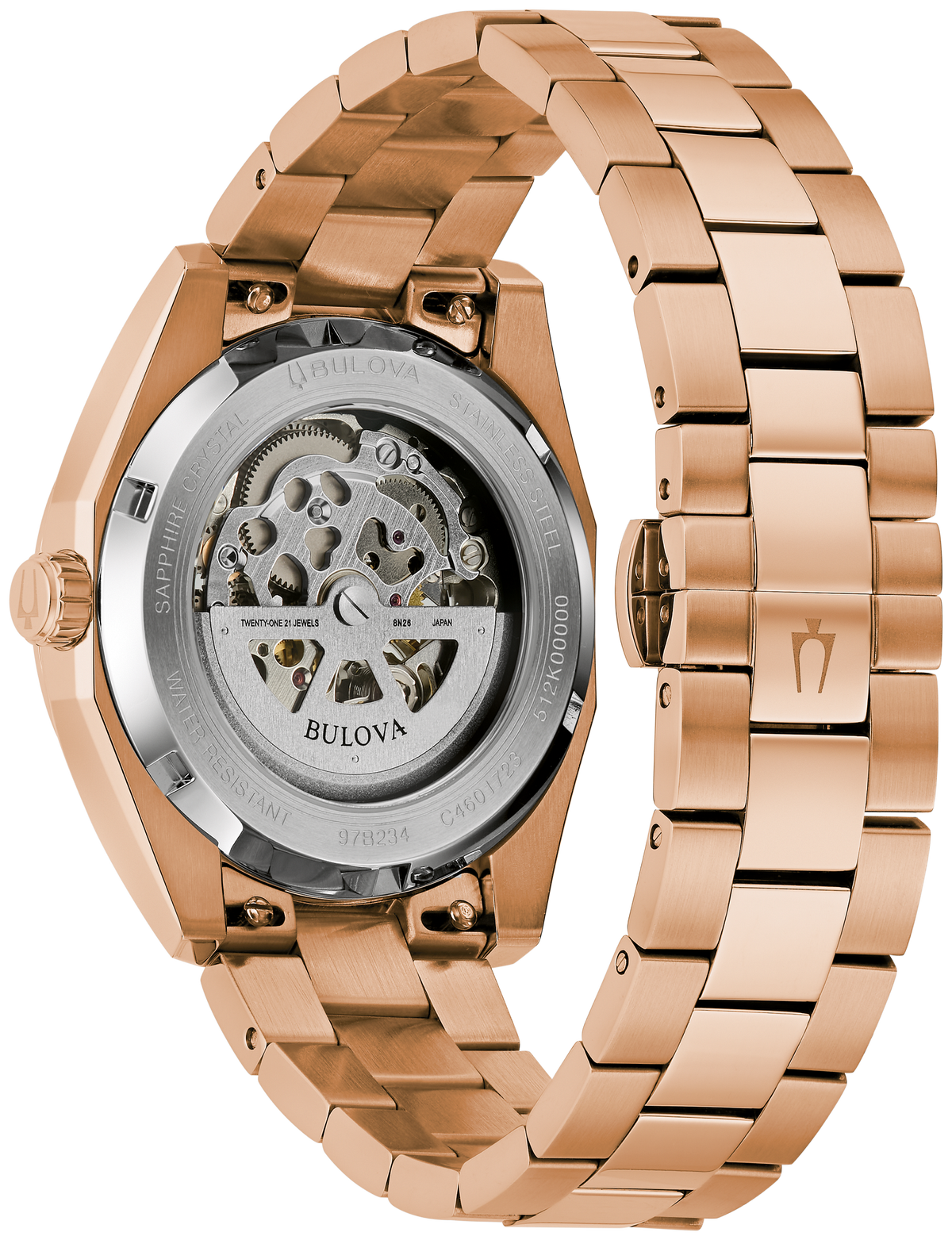 Bulova 97B234 — rear view