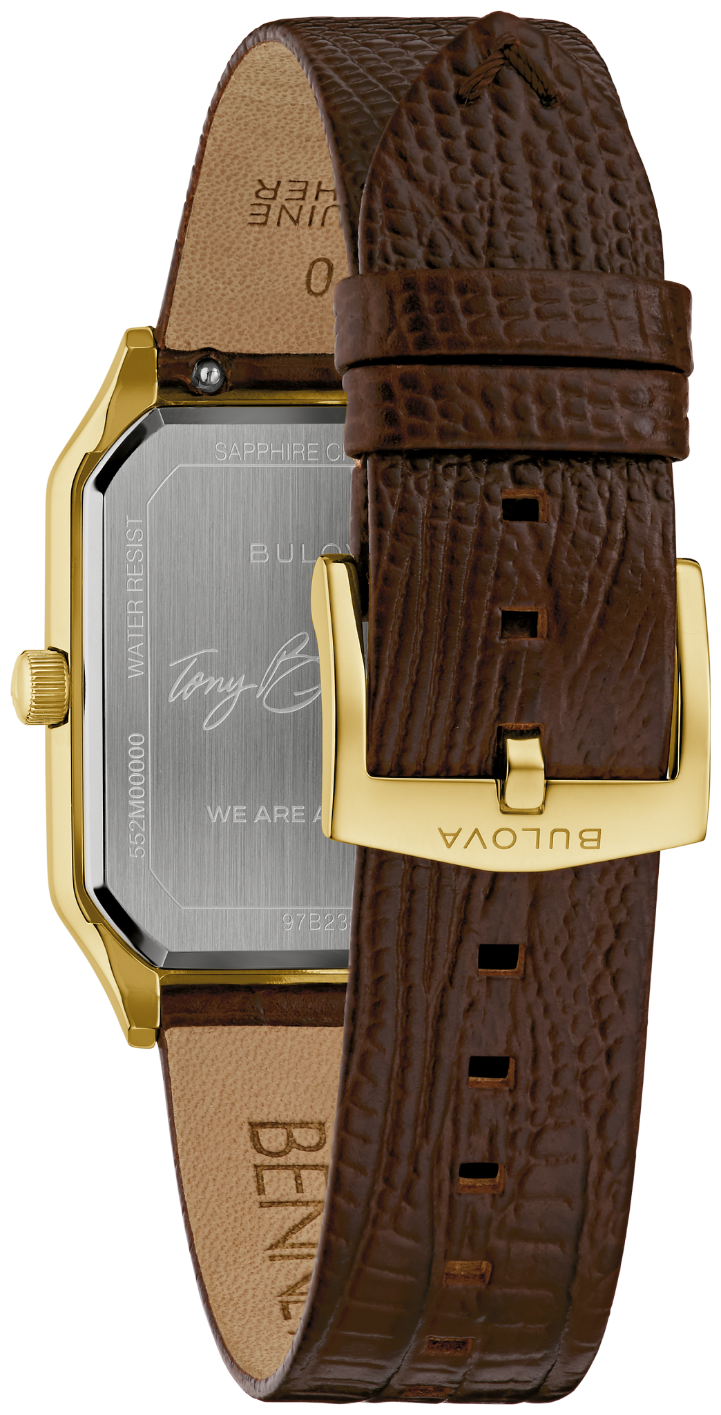 Bulova 97B235 — rear view