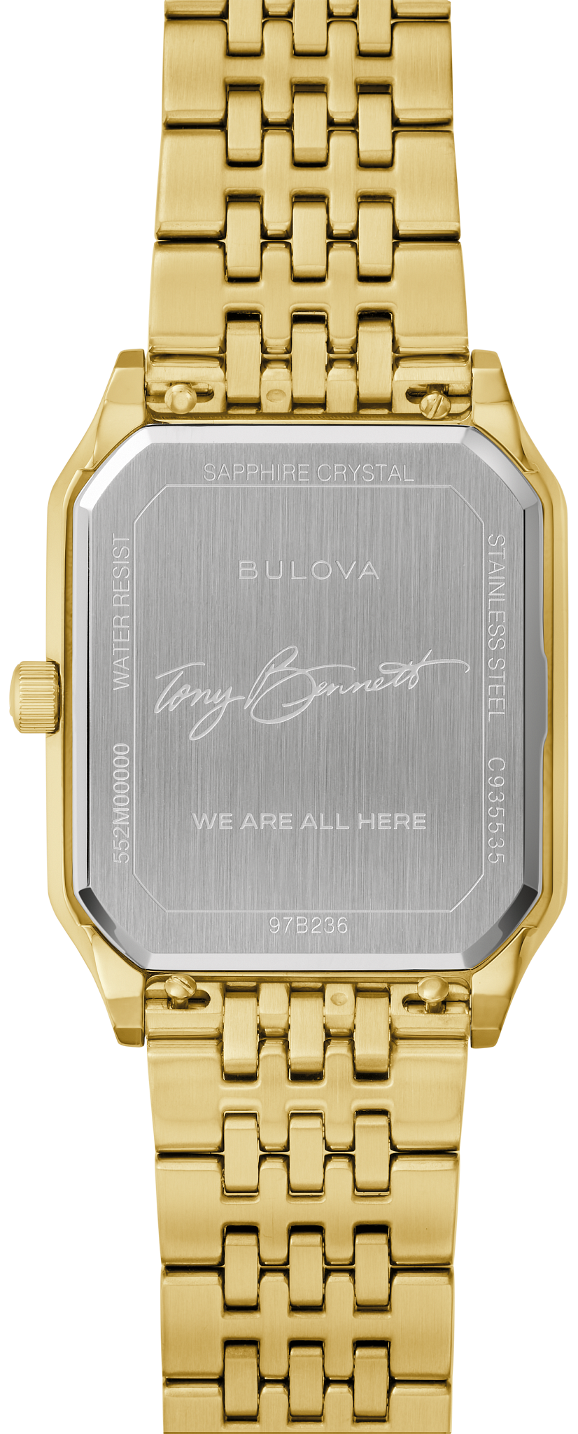 Bulova 97B236 — rear detail
