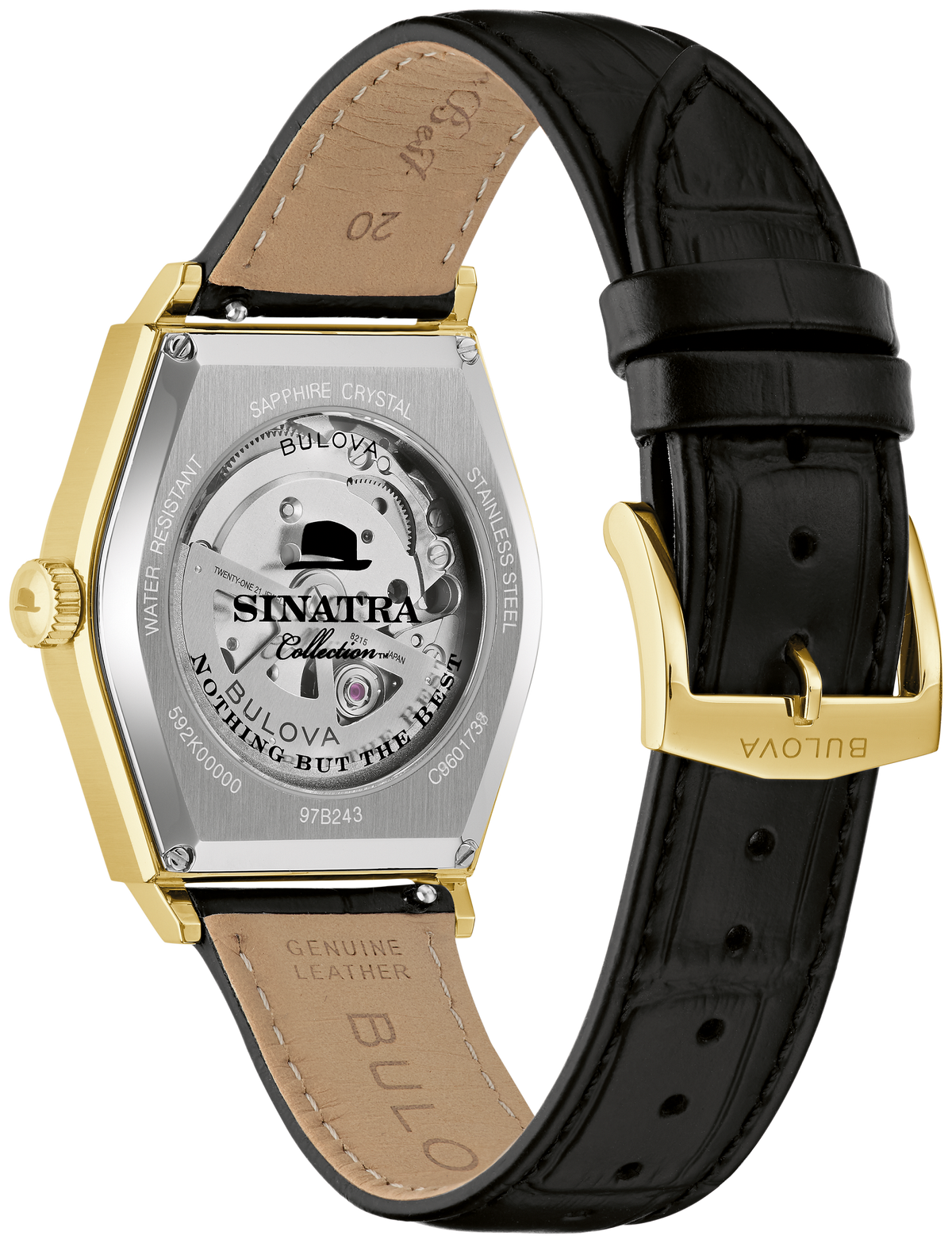 Bulova 97B243 — rear view