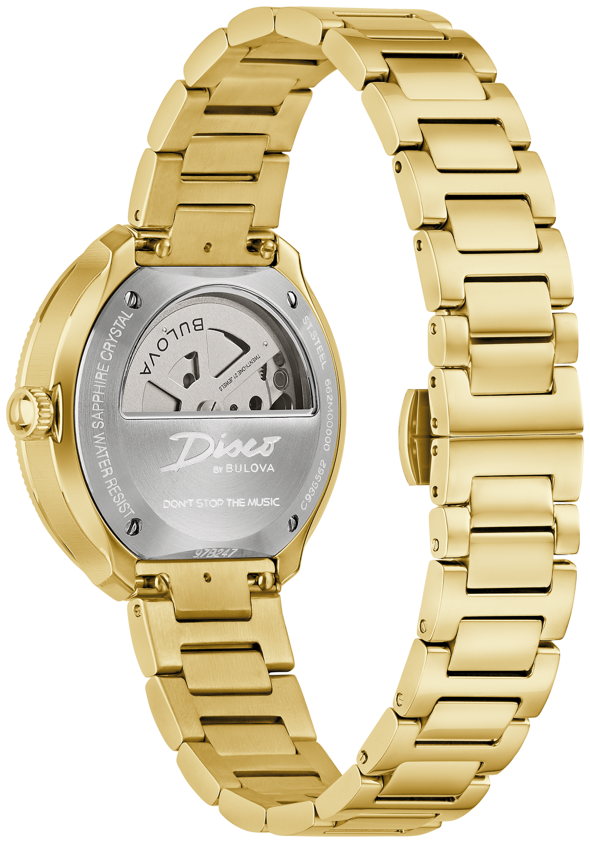 Bulova 97B247 — rear view