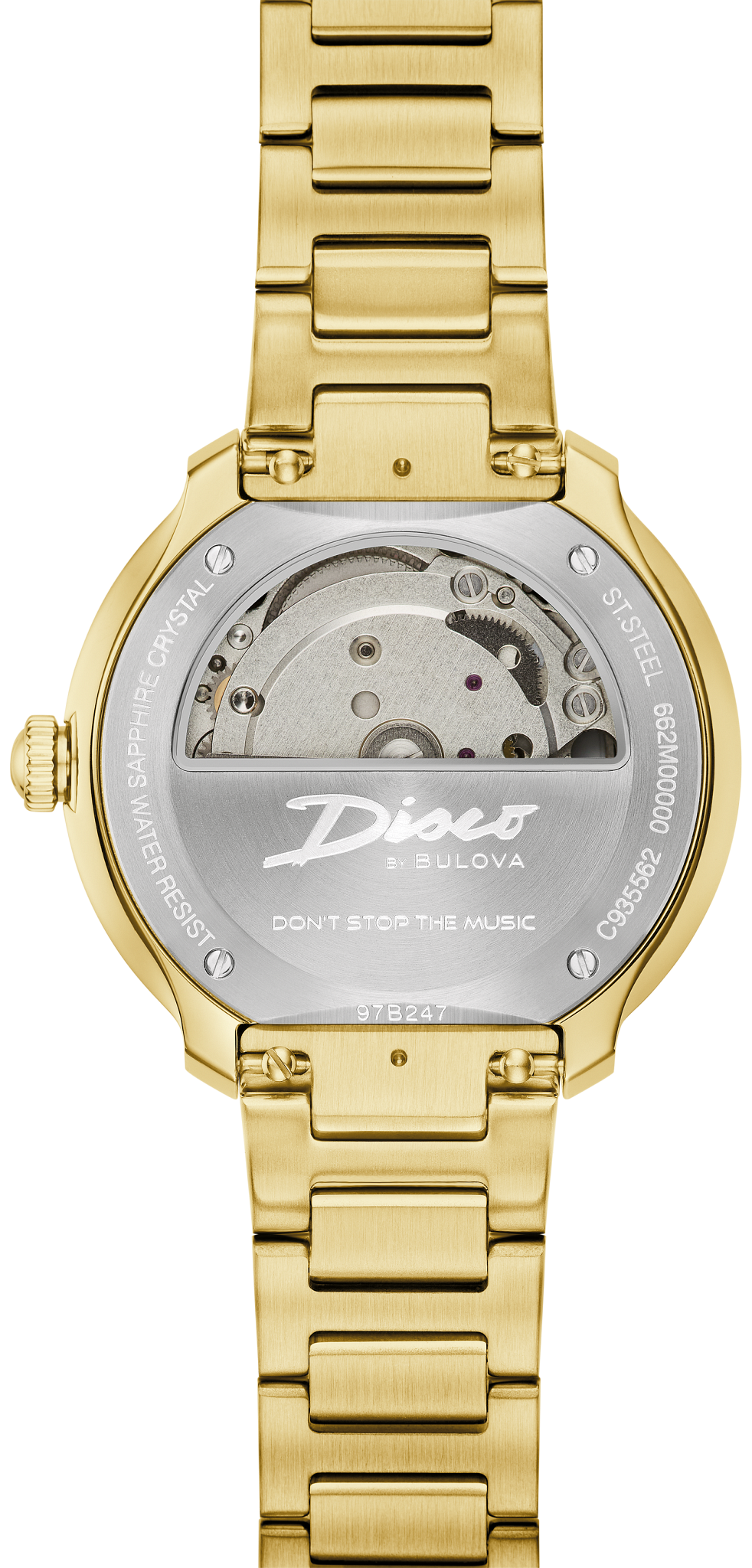 Bulova 97B247 — rear detail
