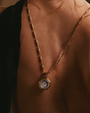 Bulova 97L182 — pendant watch worn