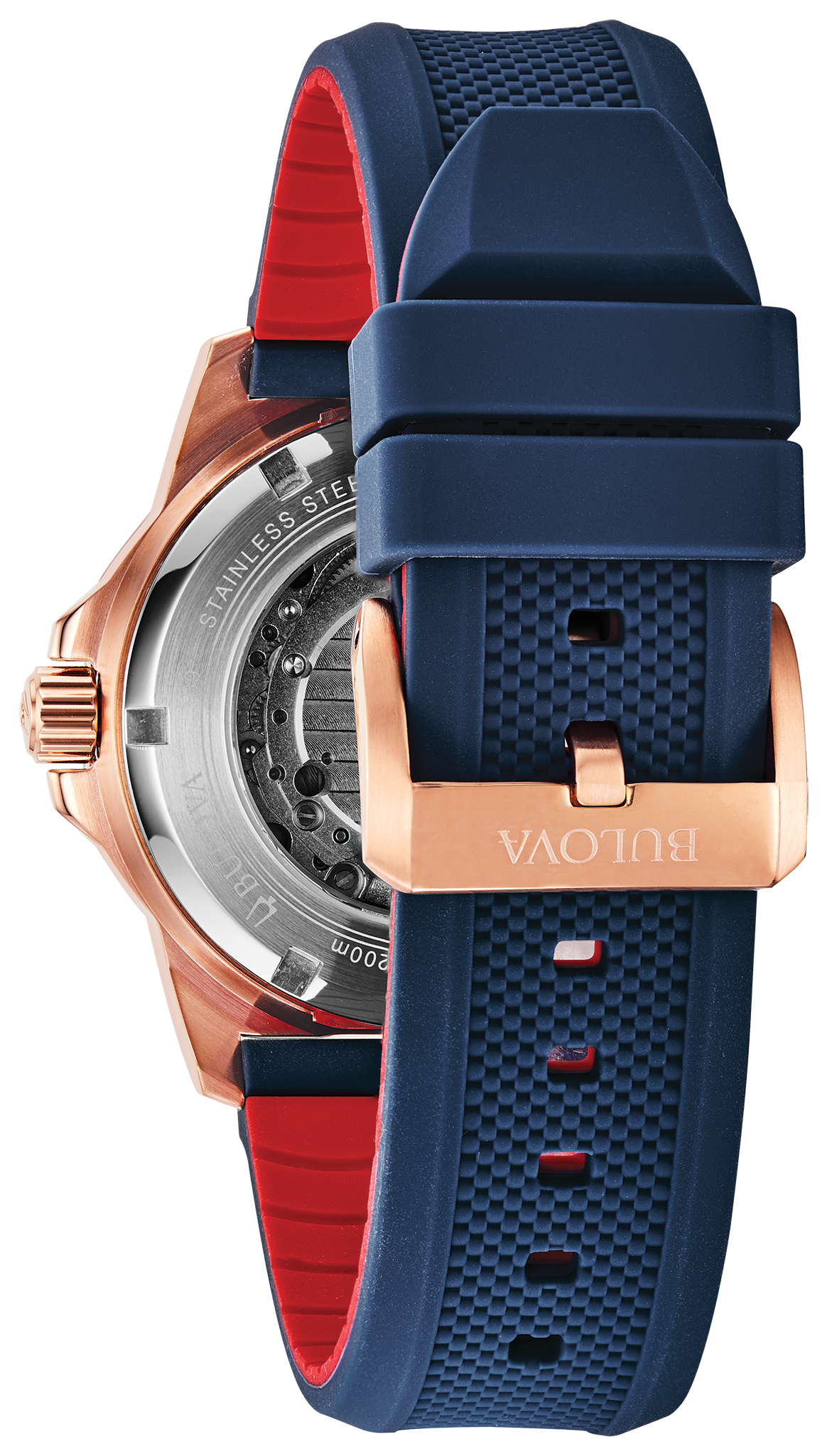 Bulova 98A227 — rear view