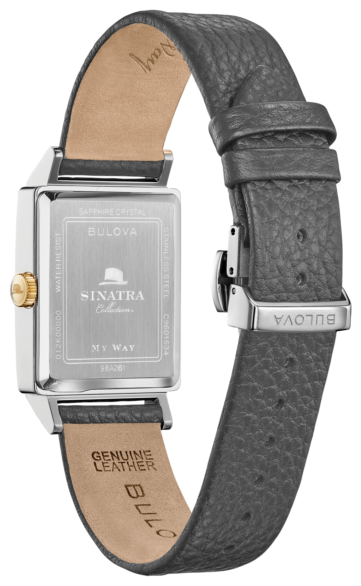 Bulova 98A261 — rear view