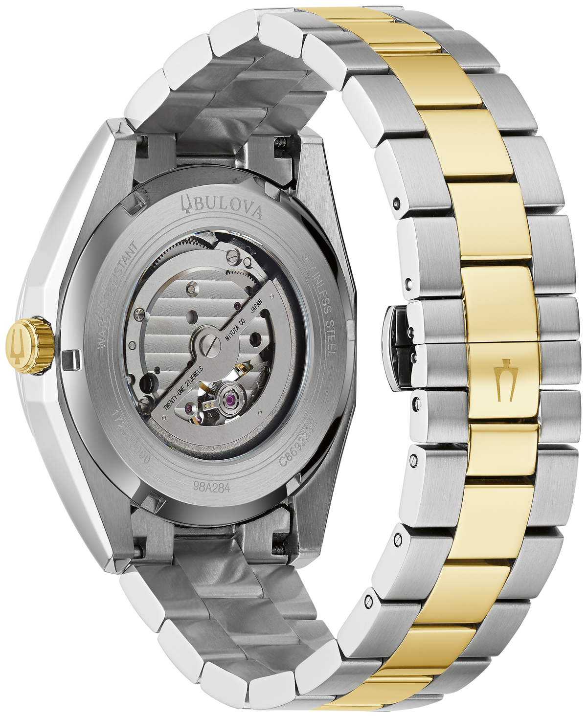 Bulova 98A284 — rear view
