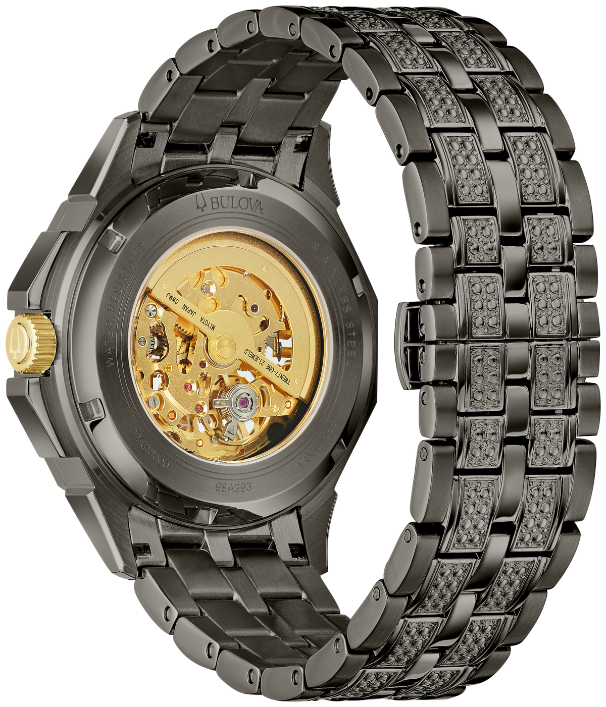 Bulova 98A293 — rear view