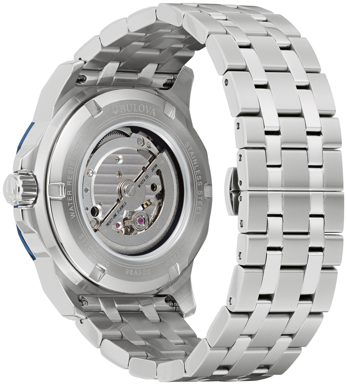 Bulova 98A302 — rear view
