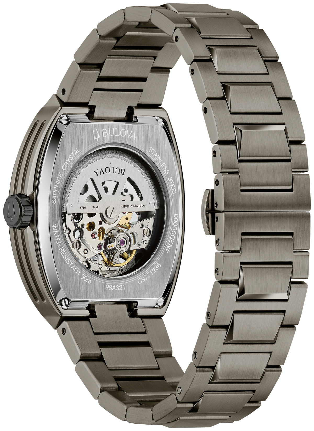 Bulova 98A321 — rear view