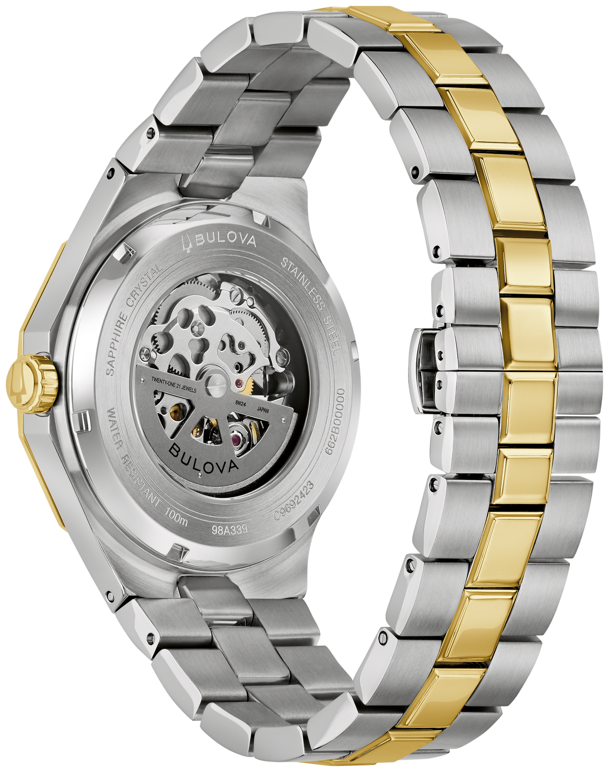 Bulova 98A339 — rear view