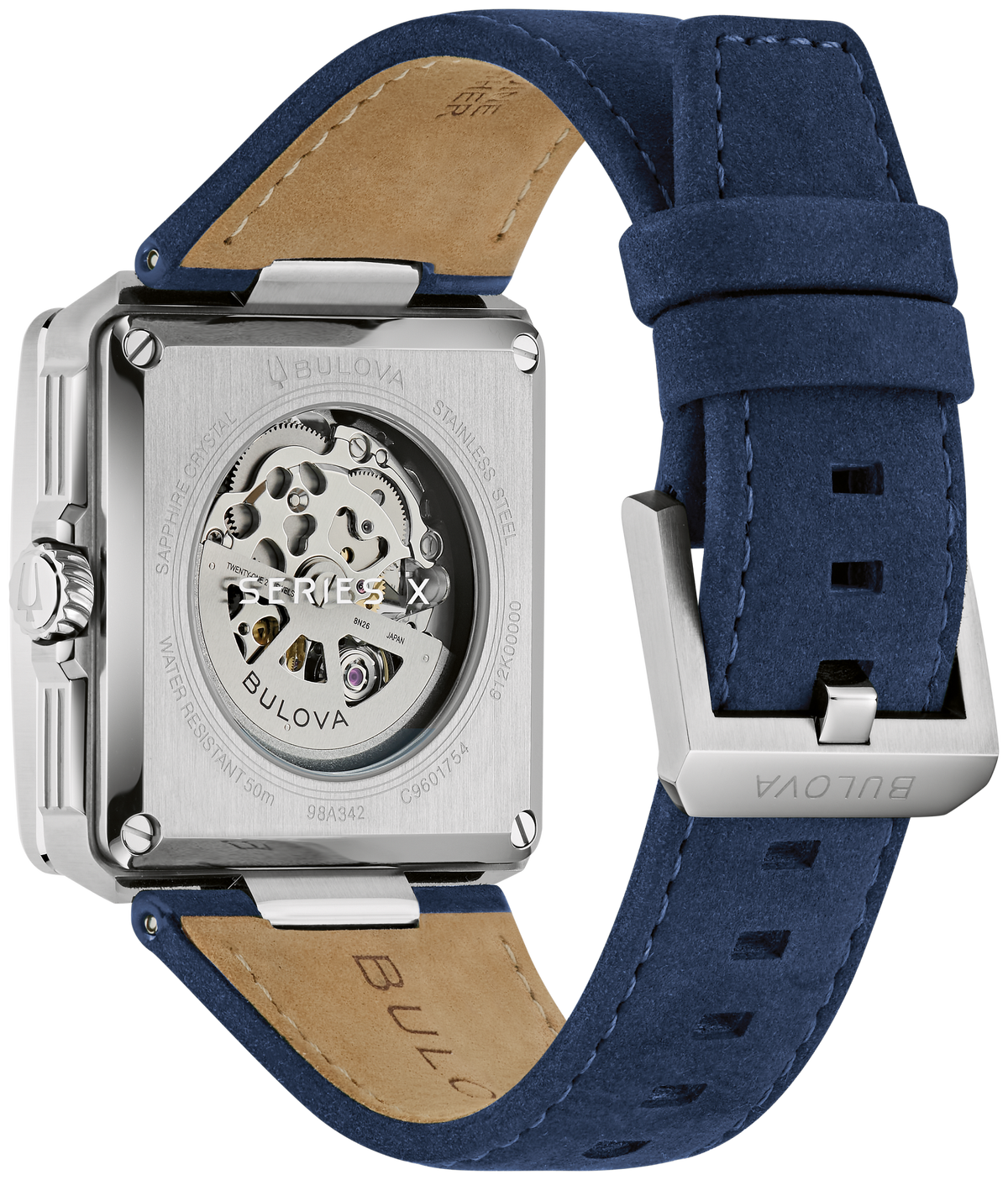 Bulova 98A342 — rear view