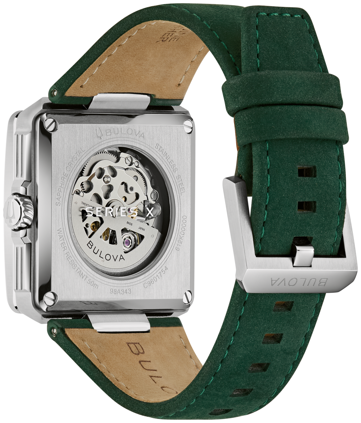 Bulova 98A343 — rear view