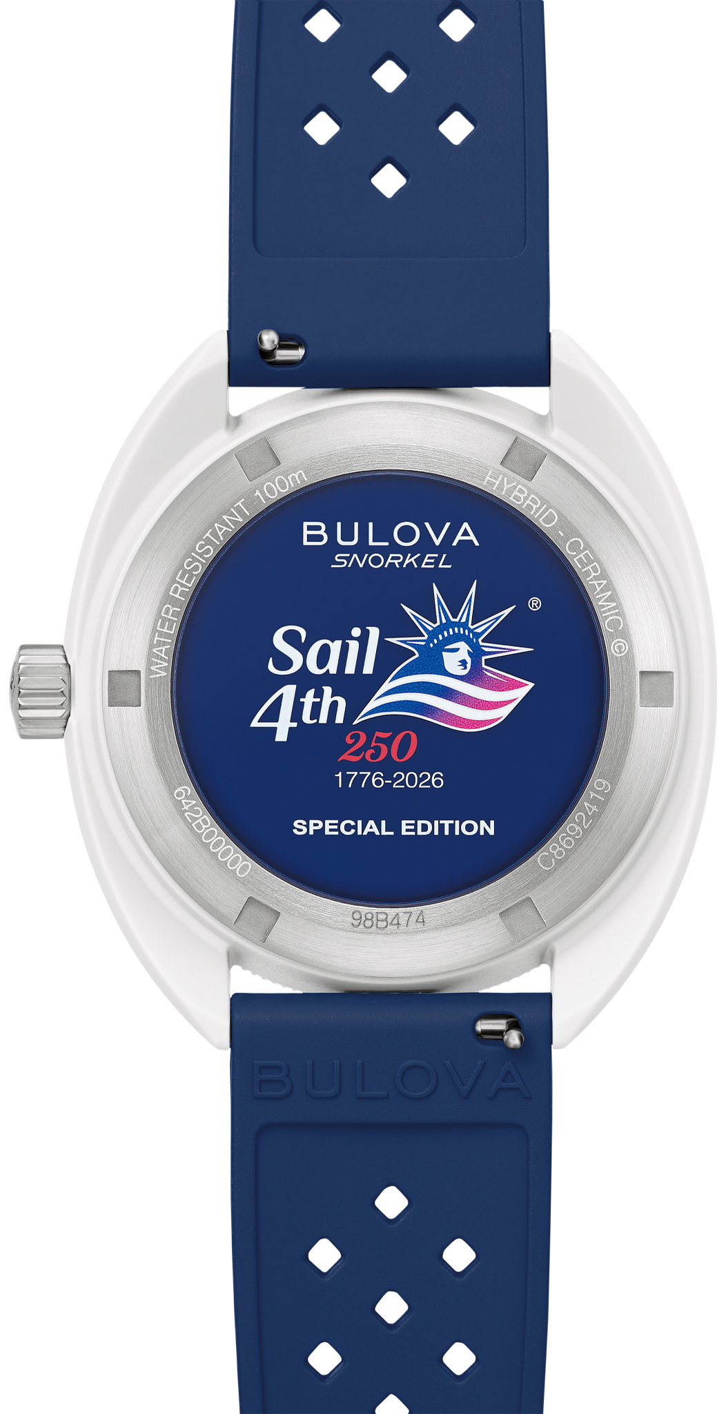 Bulova 98B474 — rear detail