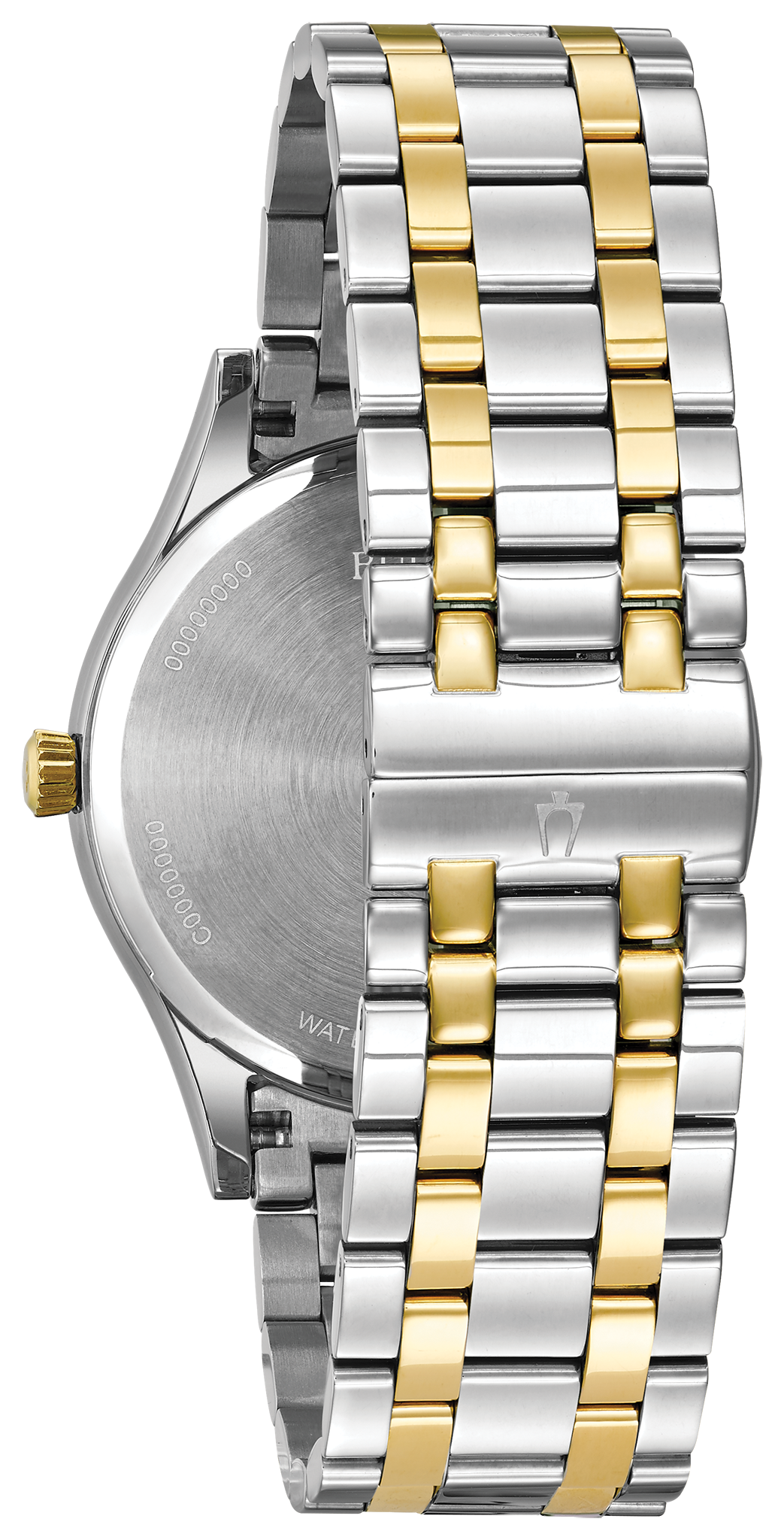 Bulova 98D130 — rear view