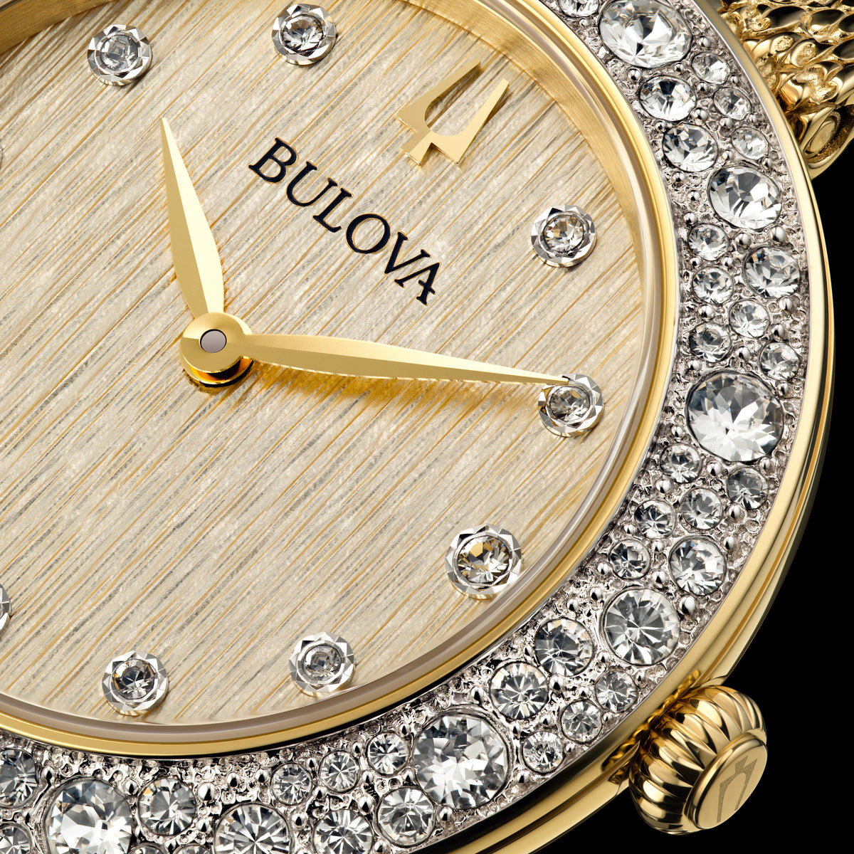 Bulova 98L321 — dial detail