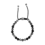 Bulova Classic Stone Bolo Bracelet — 8 mm Beads — full adjustable bracelet — BVB1072-NSTMA