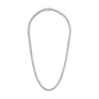Bulova Link Sculpted Chain Necklace — full necklace — BVC1057-NSTNA / BVC1058-NSTNA