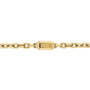 Bulova Icon Hexagon Cable Chain Necklace — 5 mm — box clasp detail — BVC1077-GSTNA24