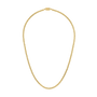Bulova Icon Hexagon Cable Chain Necklace — 5 mm — full necklace — BVC1077-GSTNA24