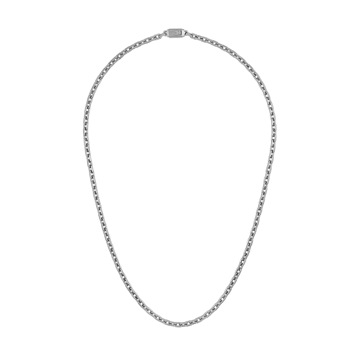 Bulova Icon Hexagon Cable Chain Necklace — 5 mm — full necklace — BVC1077-XSTNA24