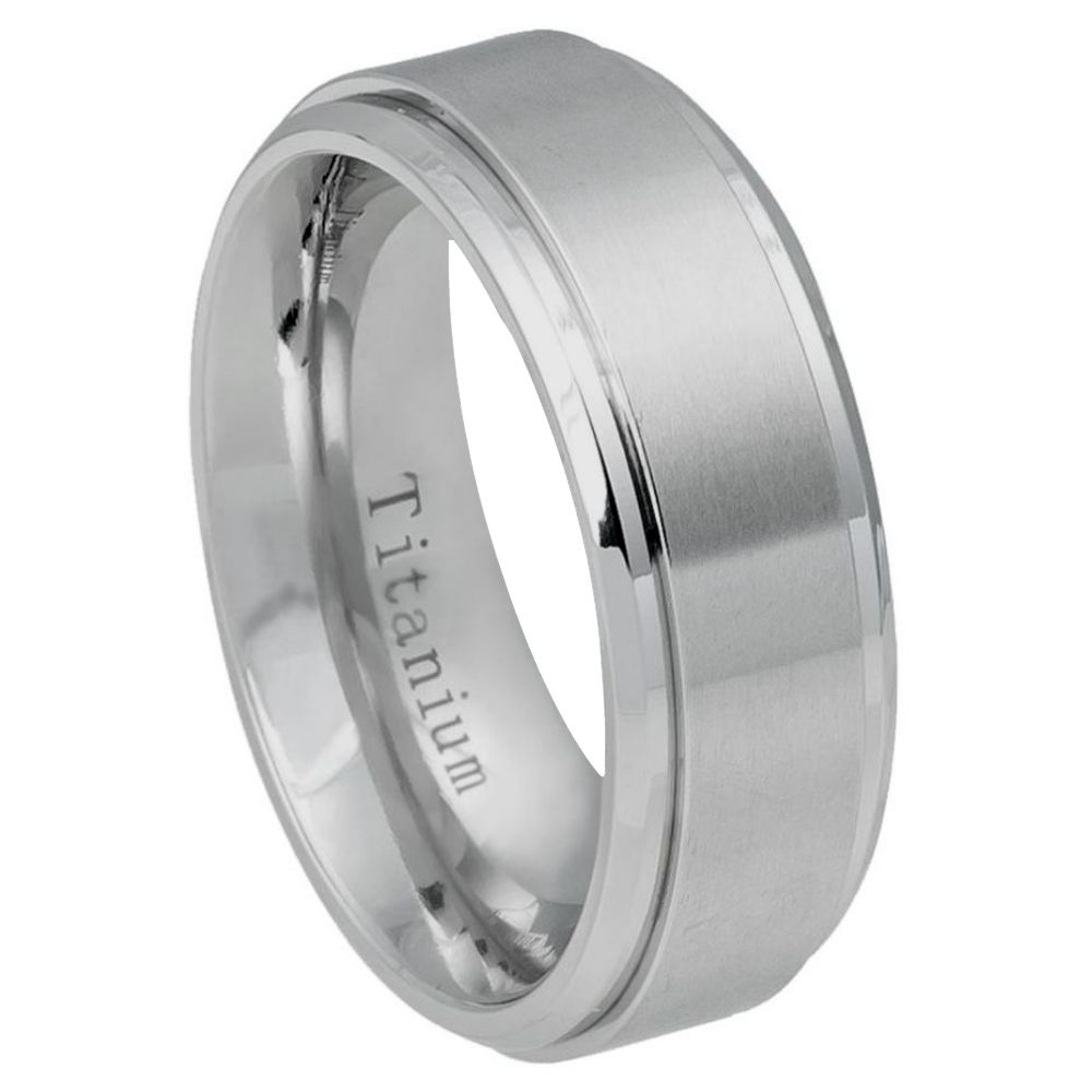 Novara Sovereign VIII — Brushed Titanium Band — 8 mm