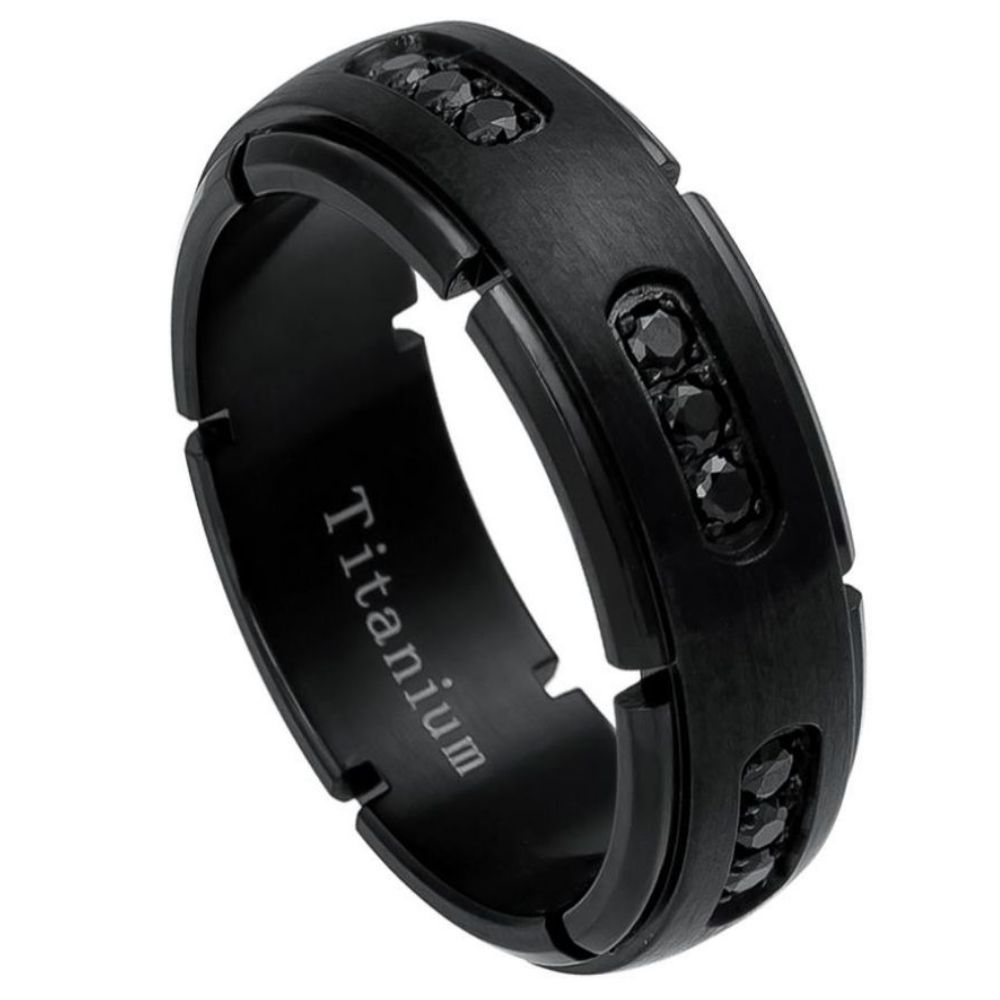 Elysian Constellation — Titanium Band — 8 mm