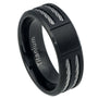 Ilyra Meridian VI — Brushed Titanium Band — 8 mm