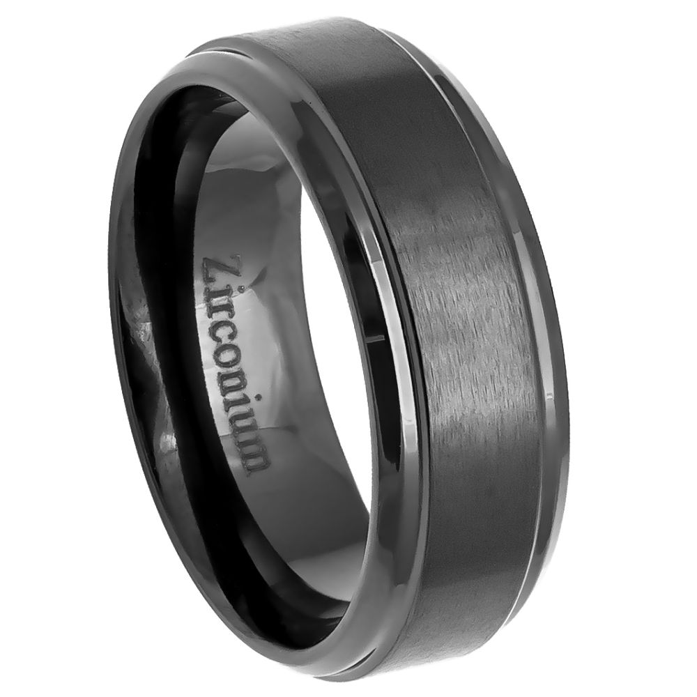 Altair Sovereign VI — Brushed Zirconium Band — 8 mm — Gunmetal