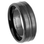 Elara Meridian IV — Brushed Zirconium Band — 8 mm — Gunmetal