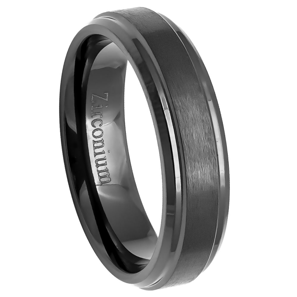 Altair Sovereign VI — Brushed Zirconium Band — 6 mm — Gunmetal