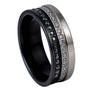 Lyra Constellation III — Eternity Titanium Band — 8 mm