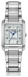 White · Silver-Tone Stainless Steel