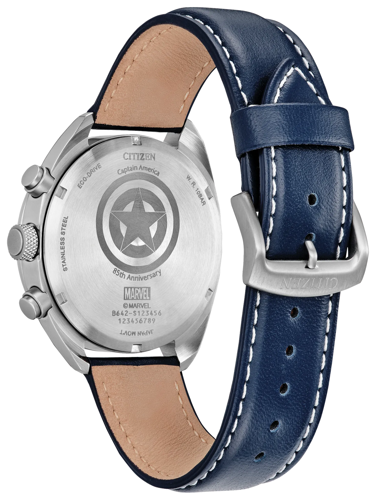 Citizen Captain America 85th Anniversary CA7046-46W — detail view