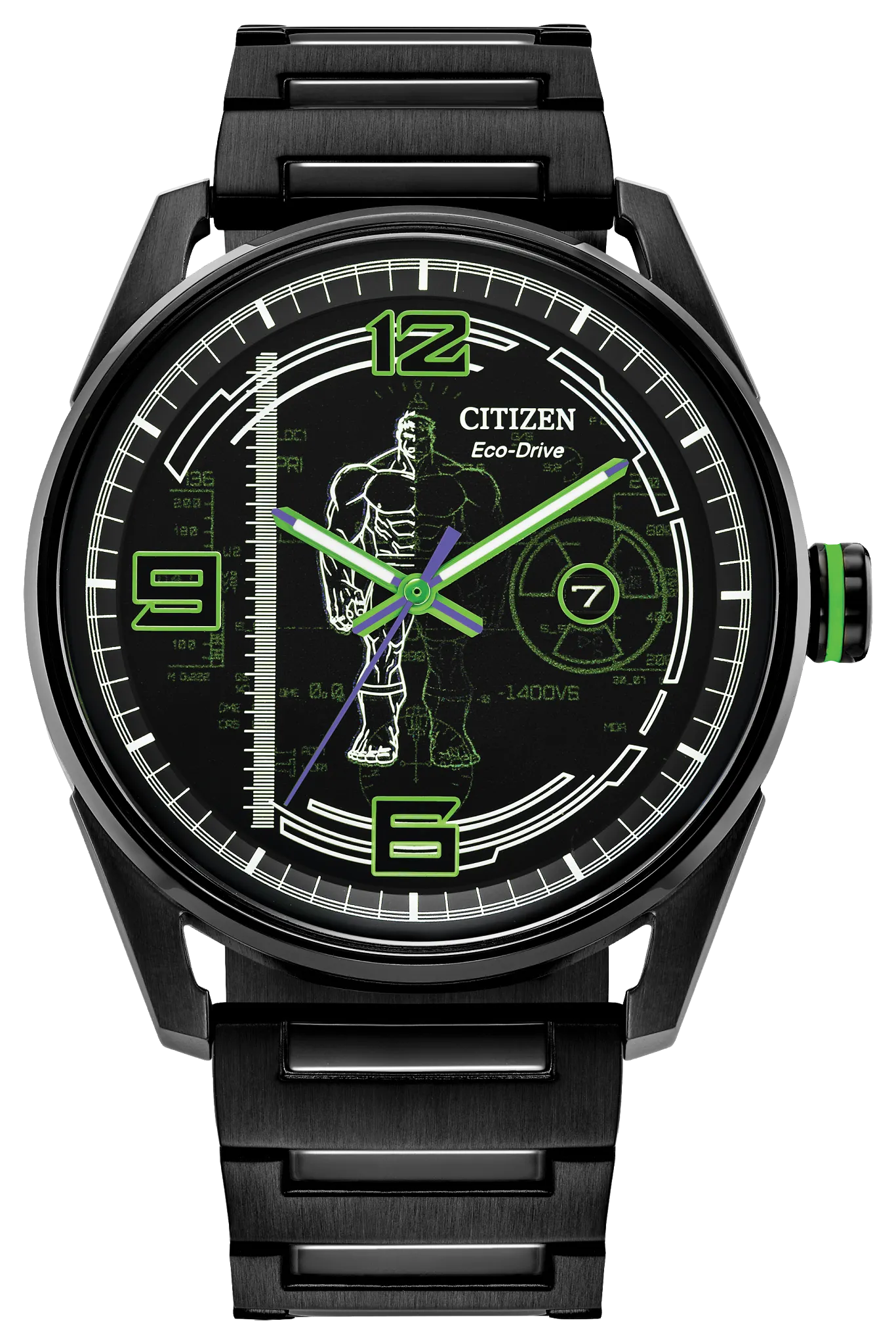 Citizen Hulk, Green Goliath BM7675-57W — product view