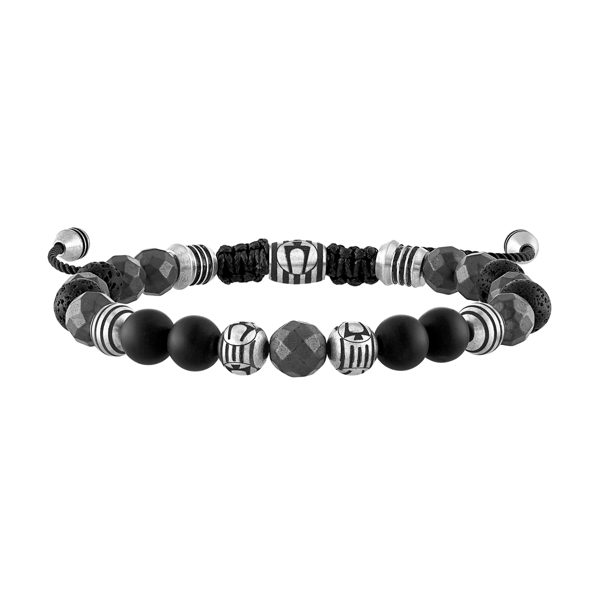 Bulova Classic Stone Bolo Bracelet — 8 mm Beads — BVB1072-NSTMA