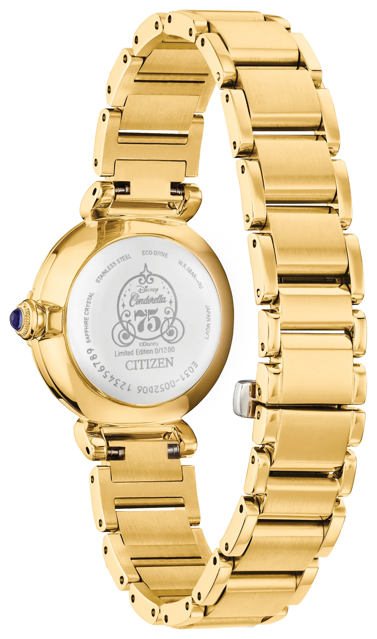 Citizen L Cinderella 75th Anniversary EM1068-69W — detail view