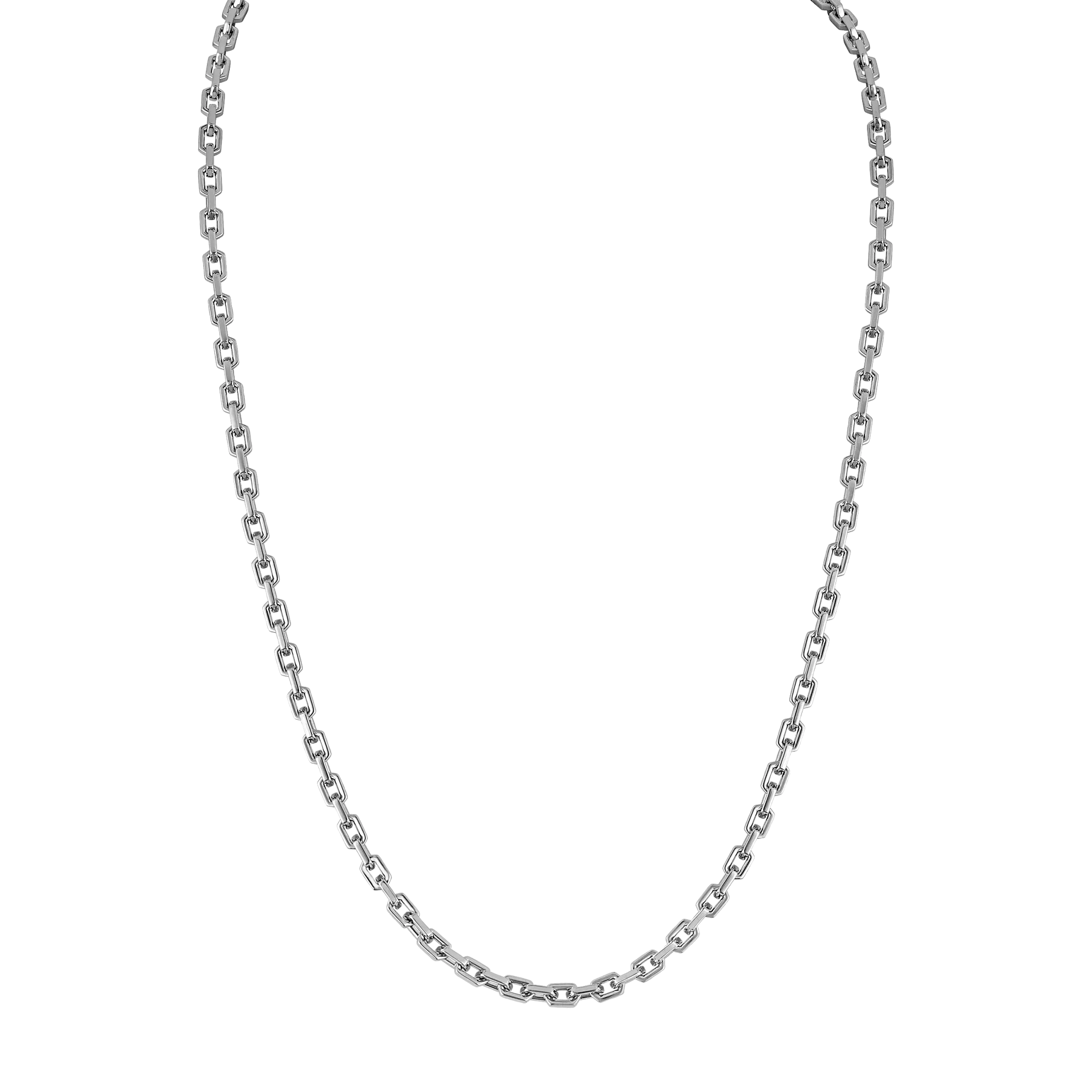 Bulova Icon Hexagon Cable Chain Necklace — 5 mm — BVC1077-XSTNA24