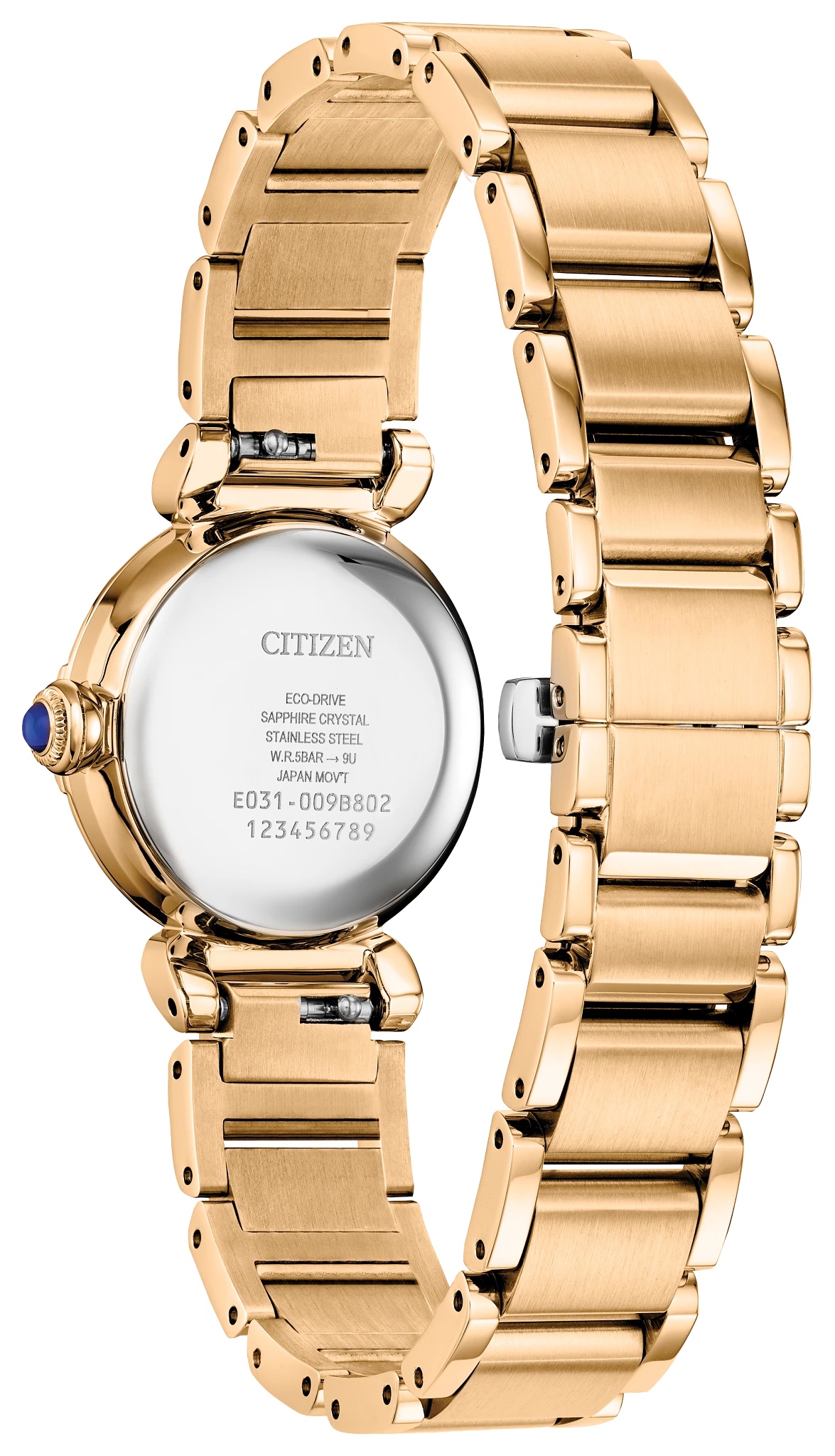 Citizen L Mae EM1123-62X — detail view