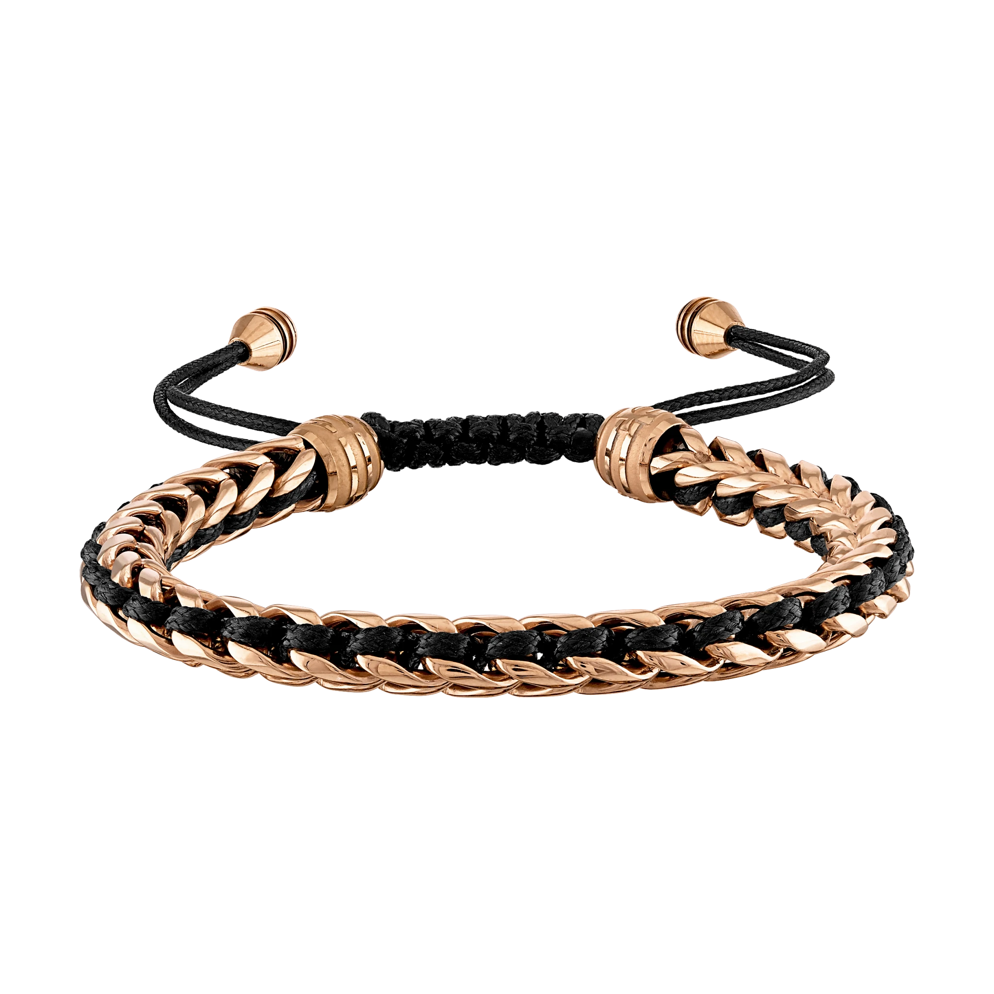 Bulova Latin GRAMMY Rose-Tone Bolo Bracelet — BVB1009-RBSTNA