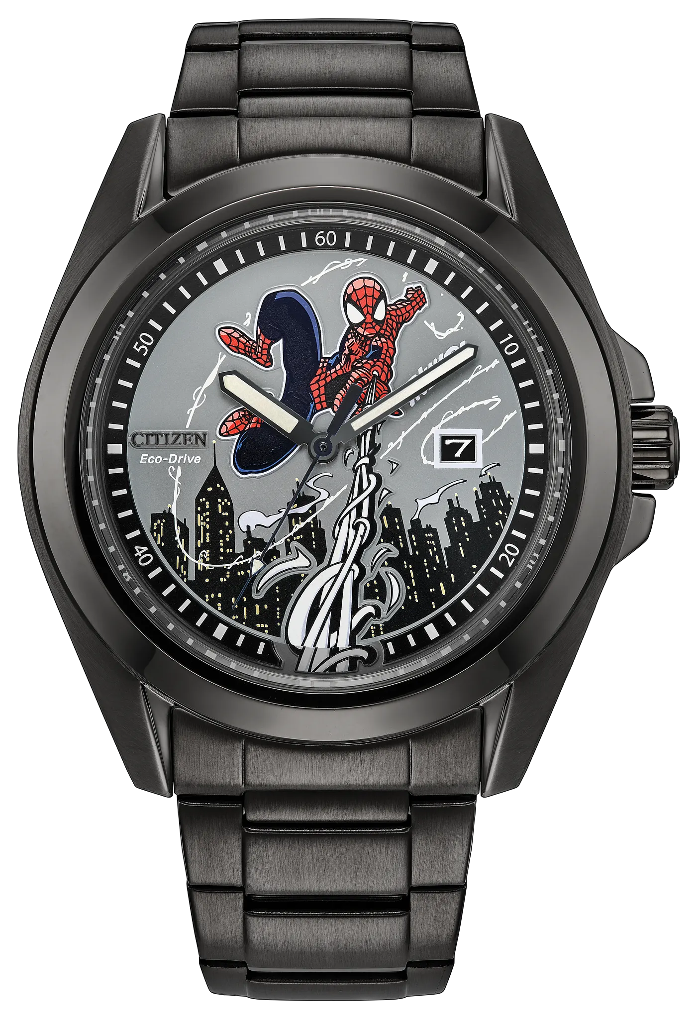 Citizen Spider-Man Swings AW1437-61W — product view