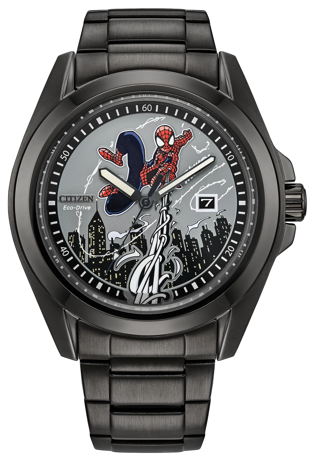 Citizen Spider-Man Swings AW1437-61W — product view