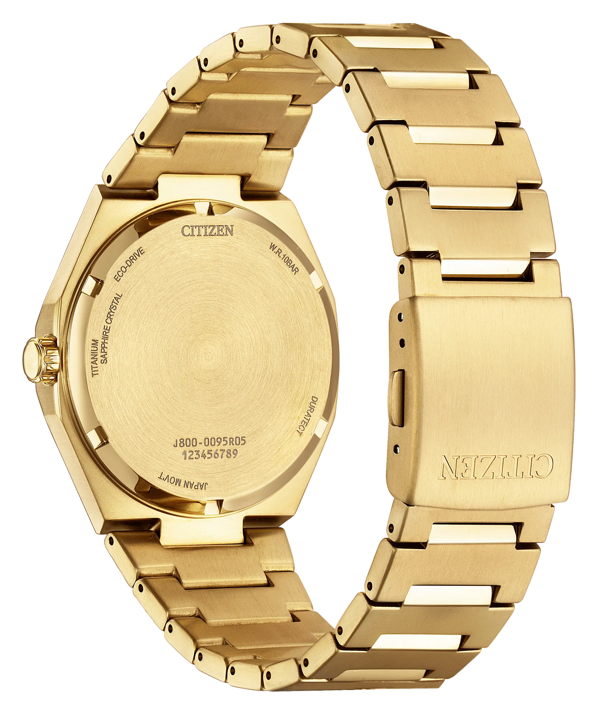 Citizen Zenshin Three-hand AW0132-55P — detail view