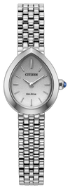 White · Silver-Tone Stainless Steel